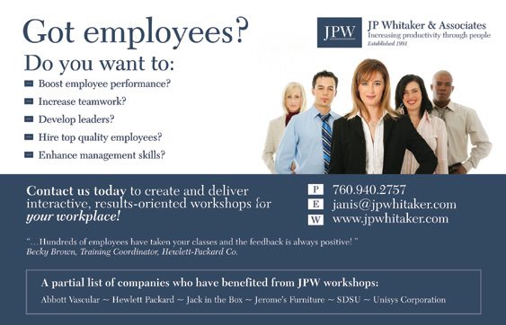 JP Whitaker - ad