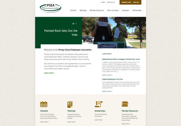 PSEA website